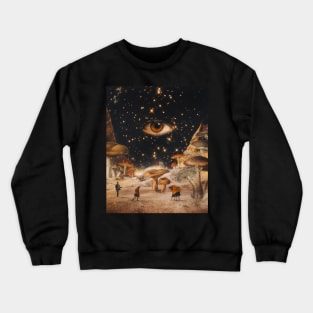 Lost in Fungi desert Crewneck Sweatshirt